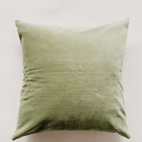 Putetrekk bomullsvelur grønt