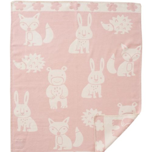 Klippan cotton Smile light pink