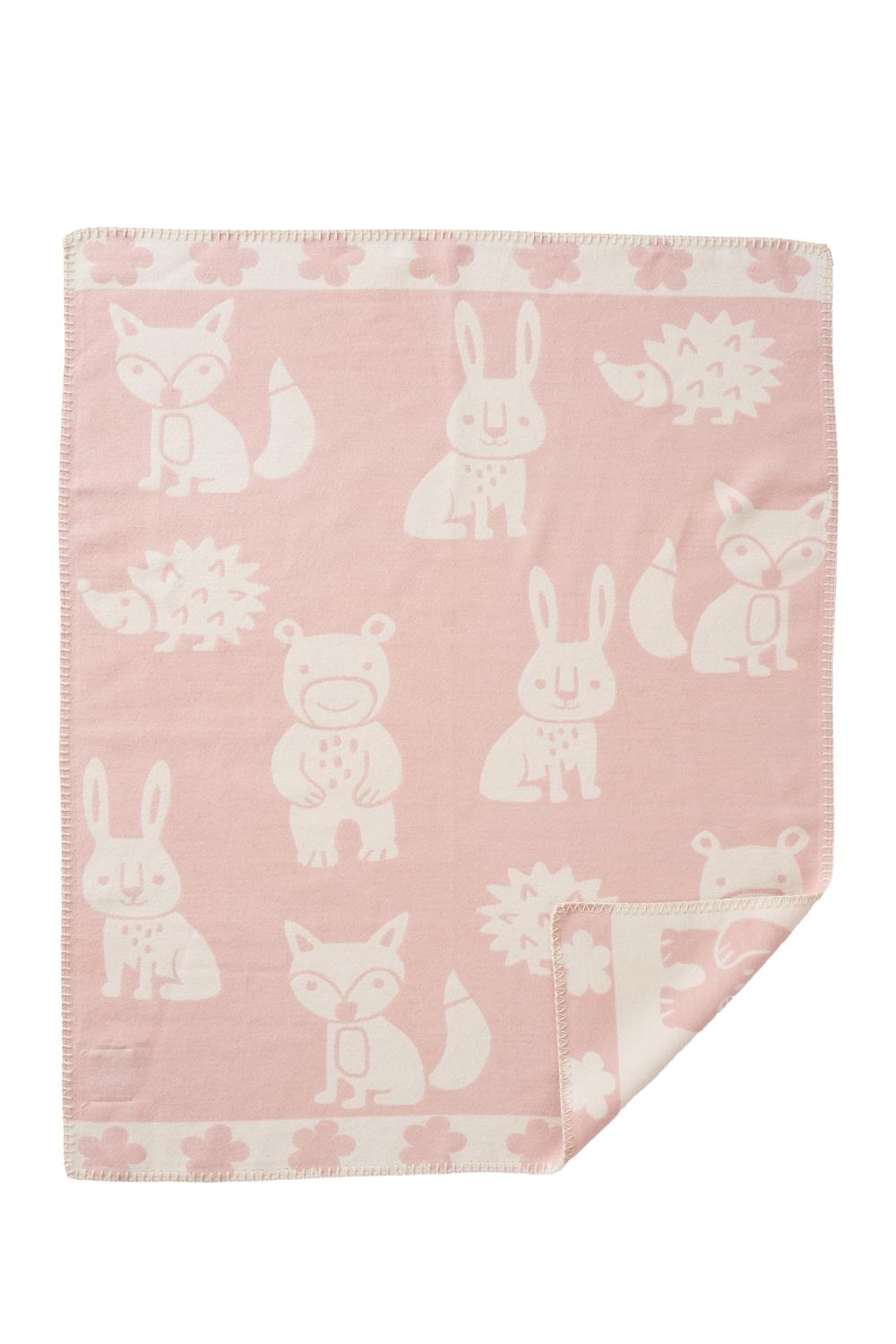 Klippan cotton Smile light pink