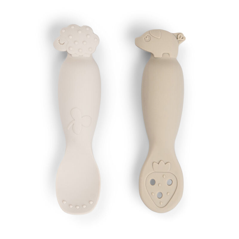 Learning spoon set Tiny farm Sand