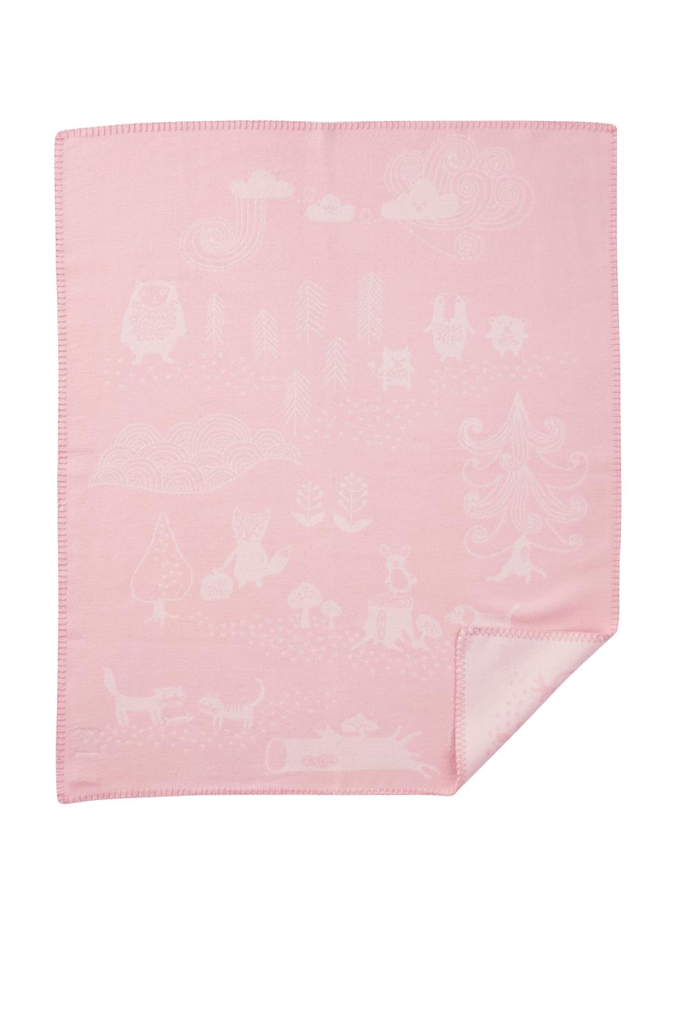 Klippan cotton Little bear rosa