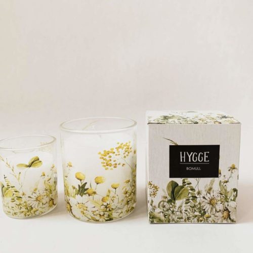 Duftlys i gaveeske «hygge» – bomull