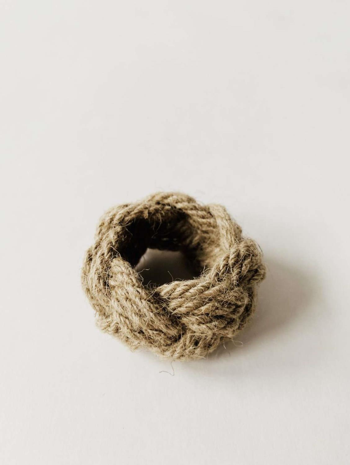 Serviettring jute