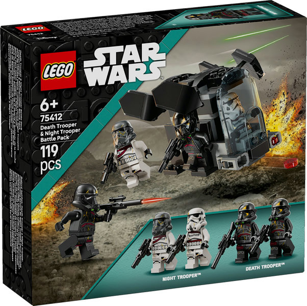 Stridspakke med Death Trooper og Night Trooper