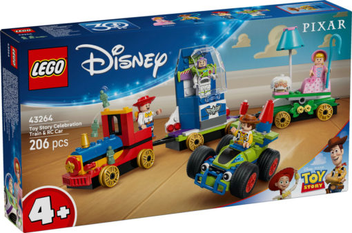 Festtog og fjernstyrt bil fra Toy Story