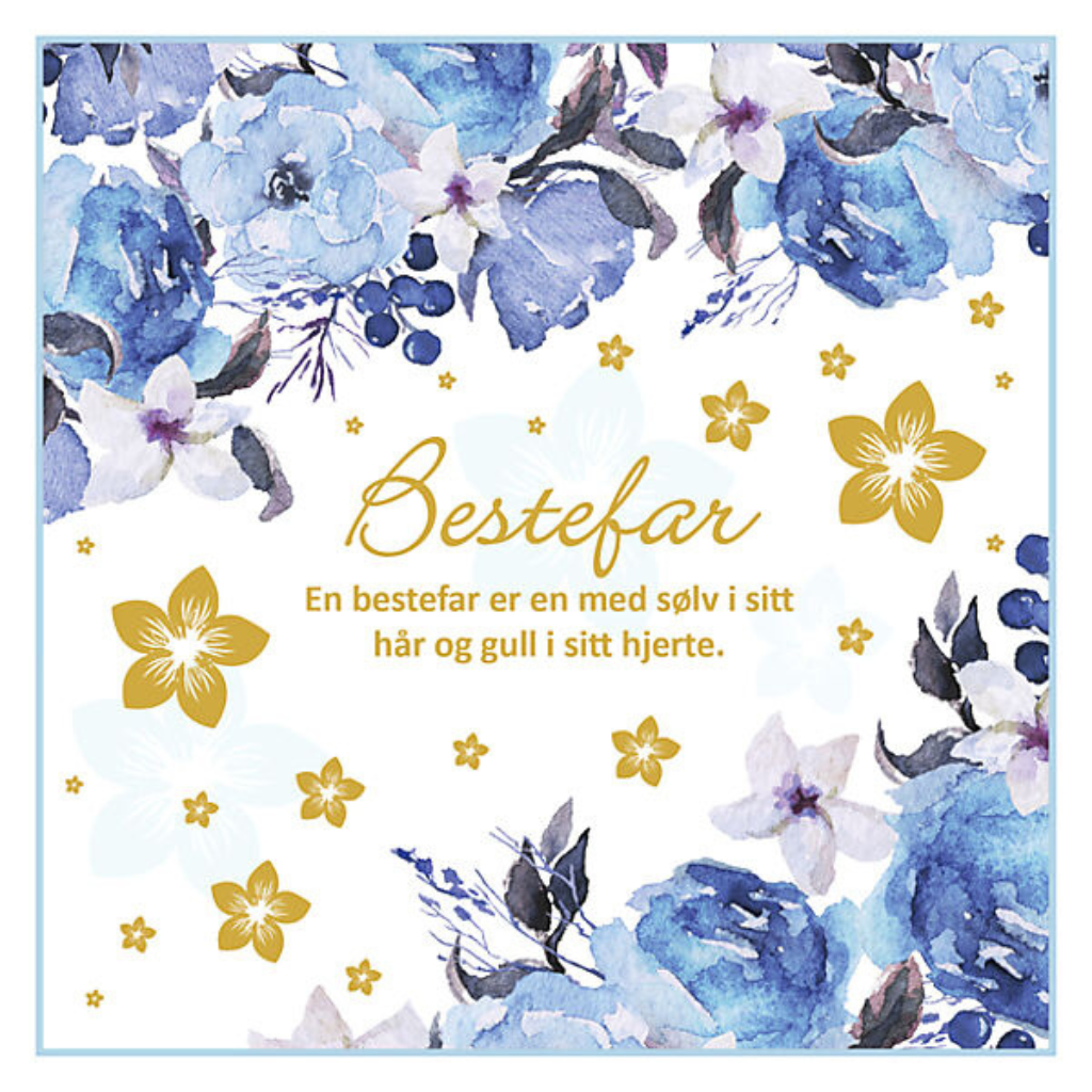 DBL KORT MEMORIES COLLECTION BESTEFAR