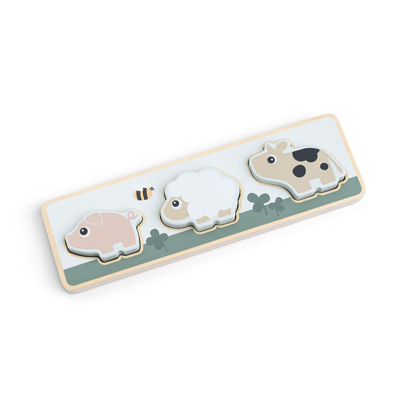 Sensory puzzle Tiny farm Colour mix