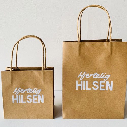 Gavepose 16x16 Hjertelig hilsen