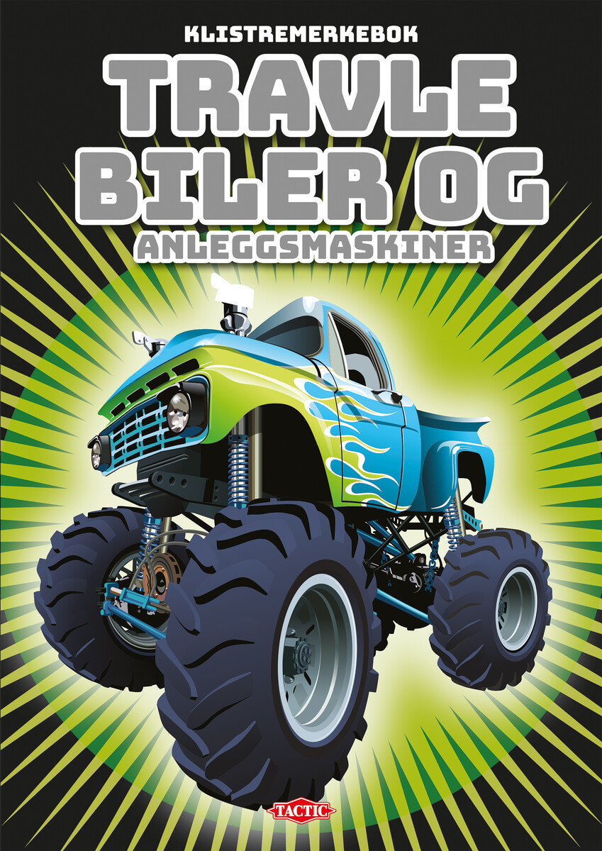 TRAVLE BILER OG ANLEGGSMASKINER KLISTREMERKEBOK