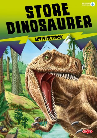 AKTIVITETSBOK STORE DINOSAURER
