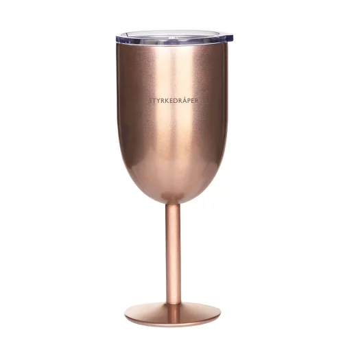Termo vinglass "styrkedråper" rosegull