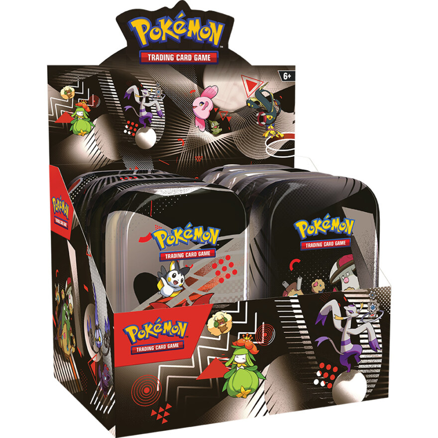 Pokemon Mini Tin SV10.5 Black Bolt & White Flare