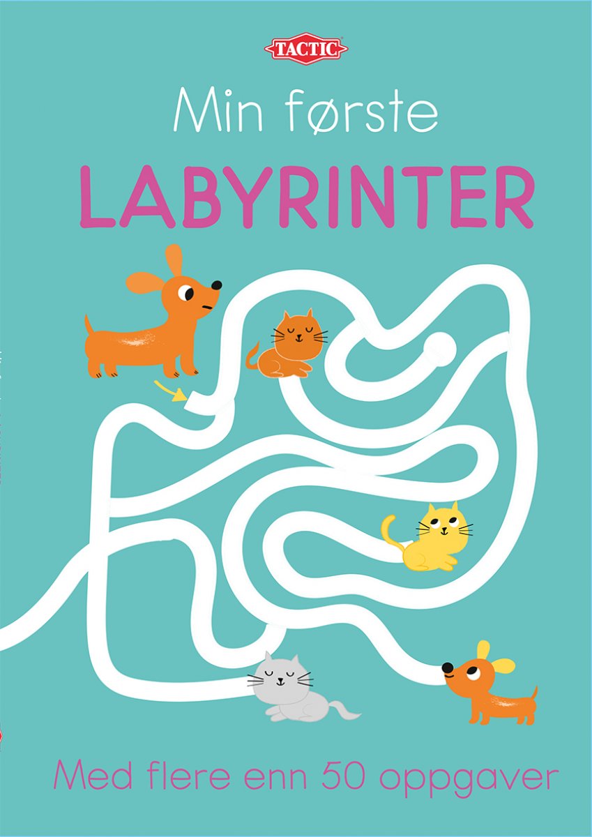 AKTIVITETSBOK MINE FØRSTE LABYRINTER