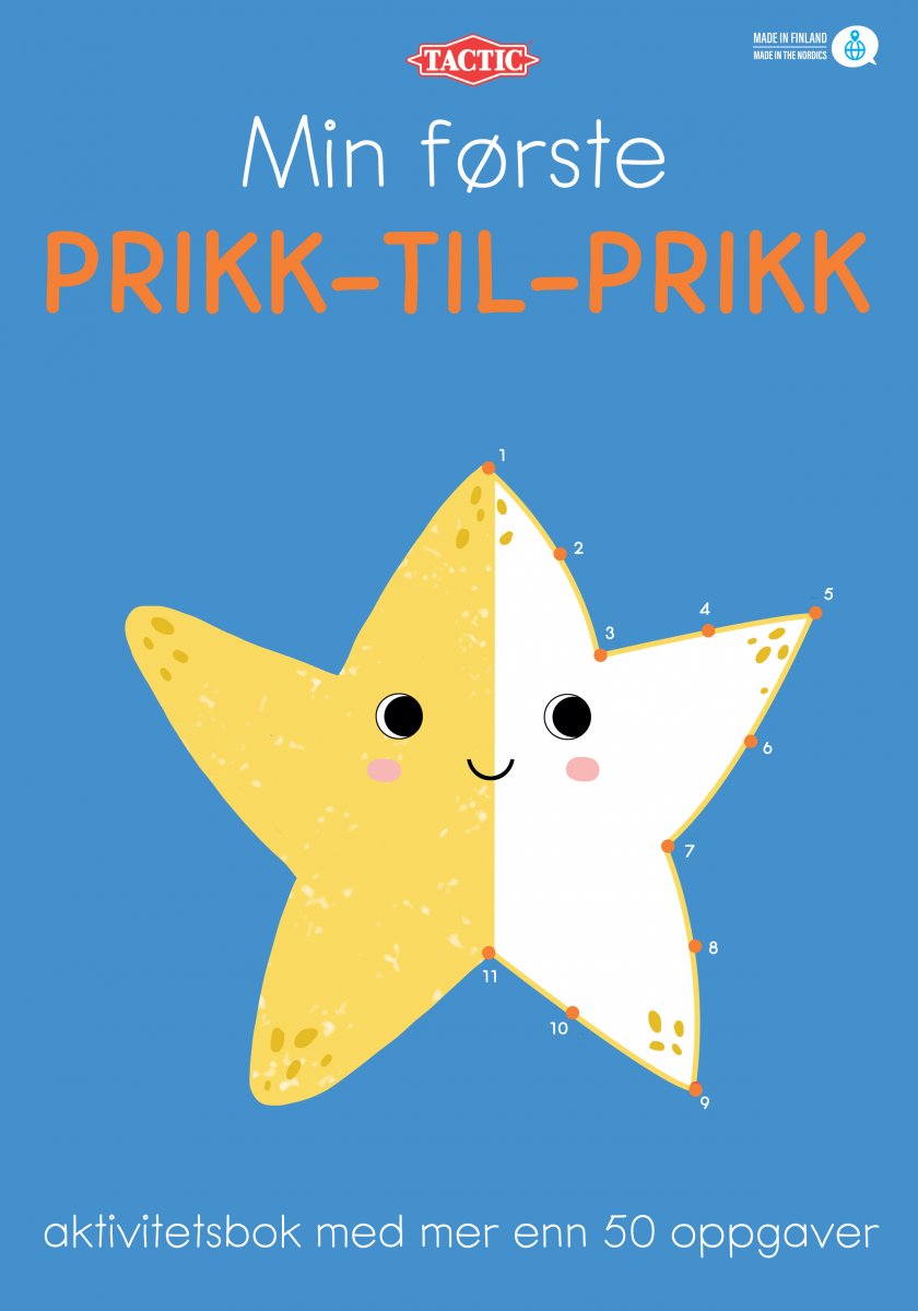 AKTIVITETSBOK MIN FØRSTE PRIKK TIL PRIKK