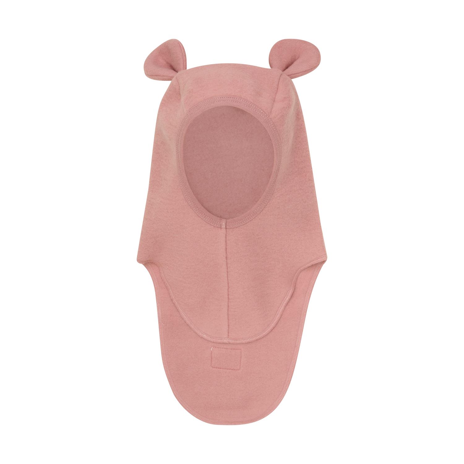 Balaclava Ears Cotton Fleece - Burlwood