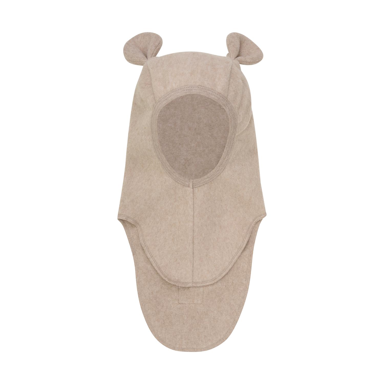 Balaclava Ears Cotton Fleece - Savannah Melange