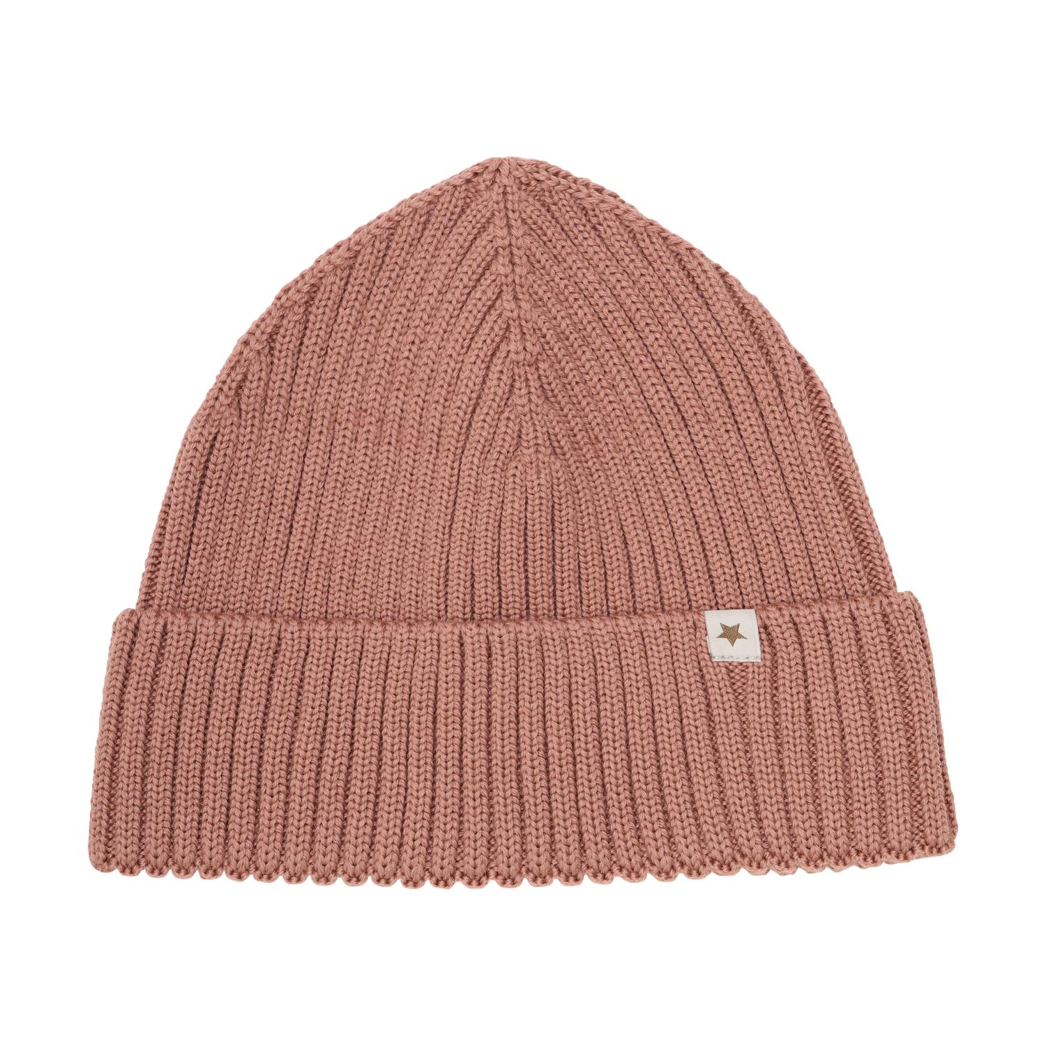 Beanie Wool Knit - Burlwood