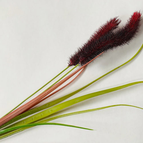 Strå røde h 94 cm