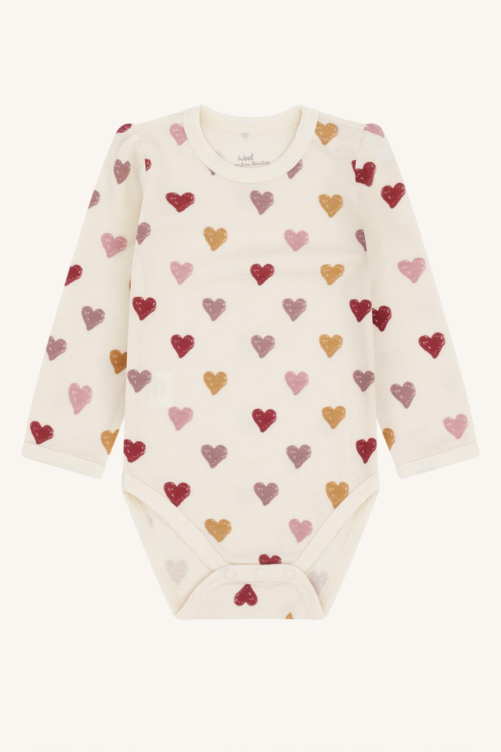 HCBaloo Hearts Puff Body - Off White 25
