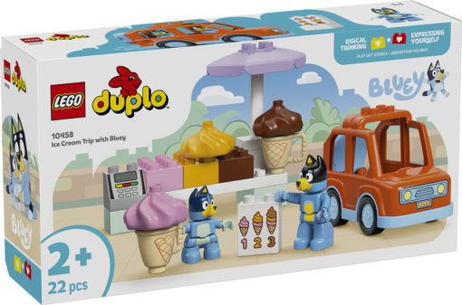 På iskremtur med Bluey