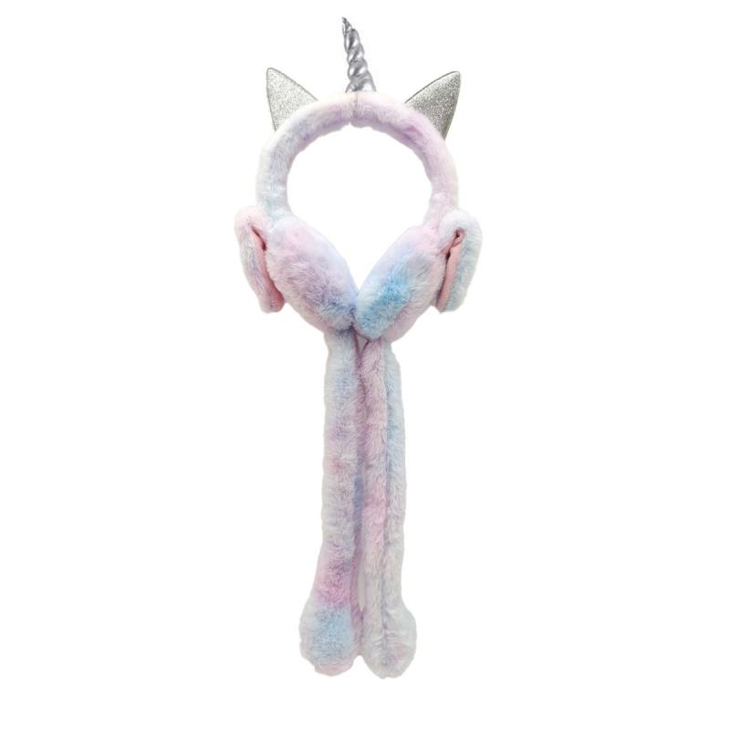 ØREVARMER M/BEVEGELIGE ØRER UNICORN TINKA BEAUTY