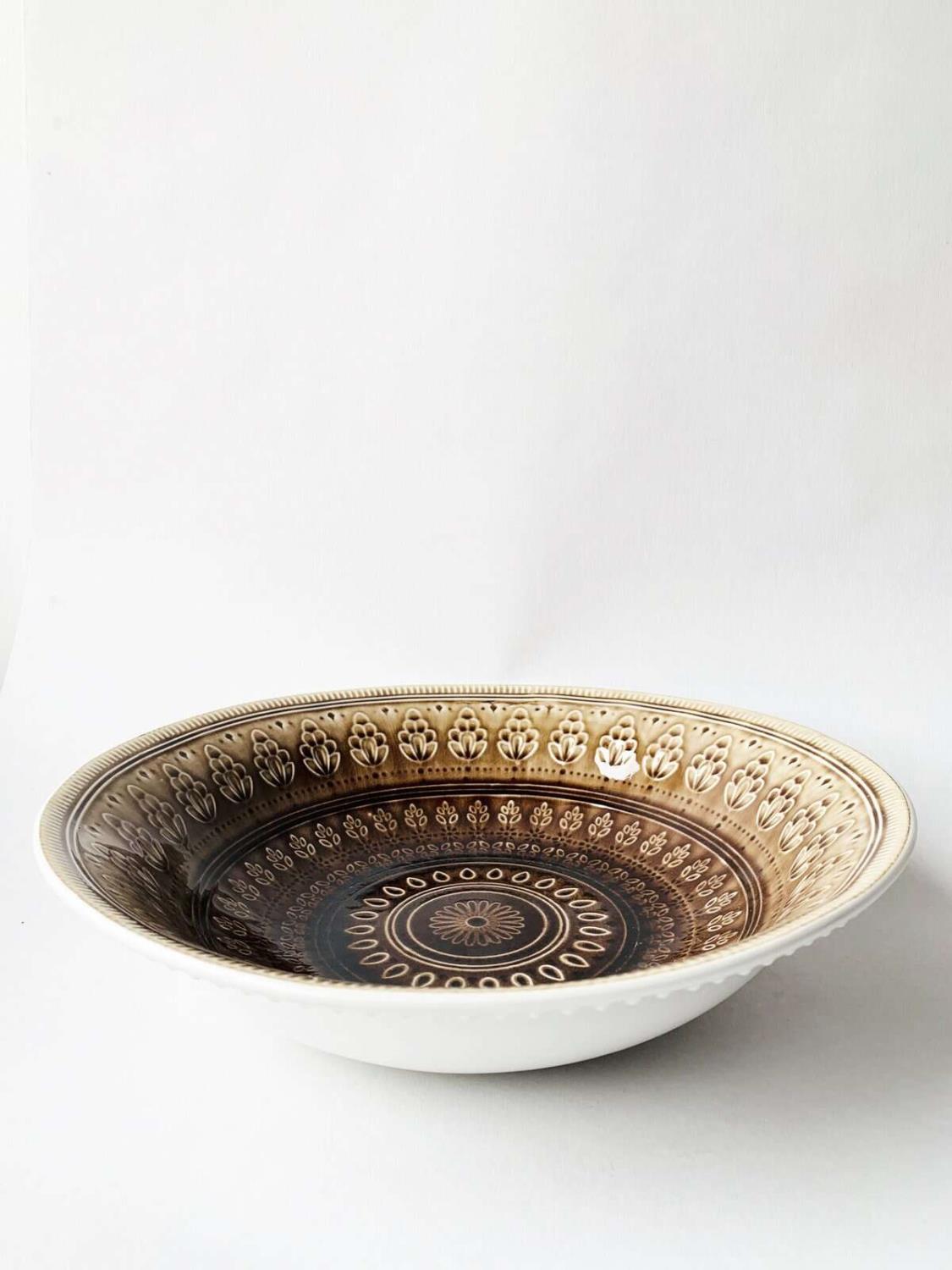 Valborg serveringsbolle brun