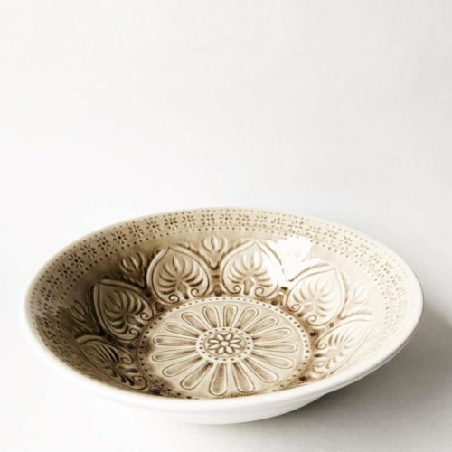 Valborg salatbolle d 26 cm sand