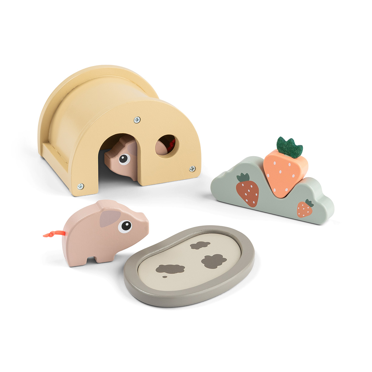 Tiny Farm Play Set Pigee Colour