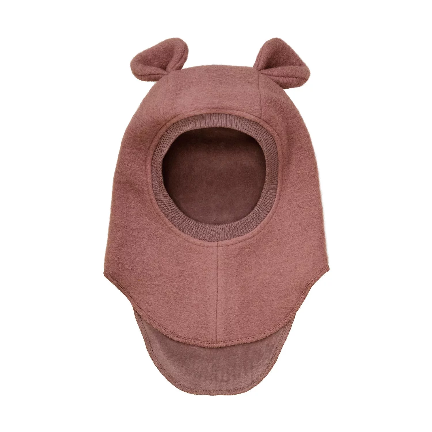 Balaclava Ears Wool - Burlwood