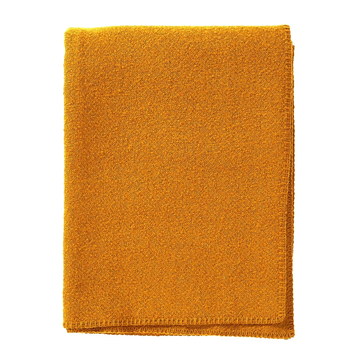 Klippan ullpledd Boucle ochre