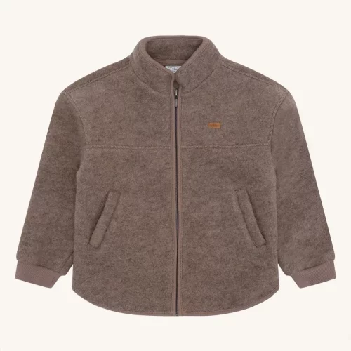 HCEmi Zip Jacket Wool - Deer Melange