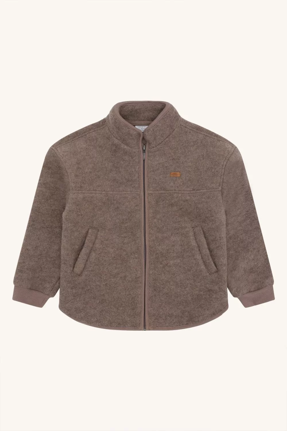 HCEmi Zip Jacket Wool - Deer Melange