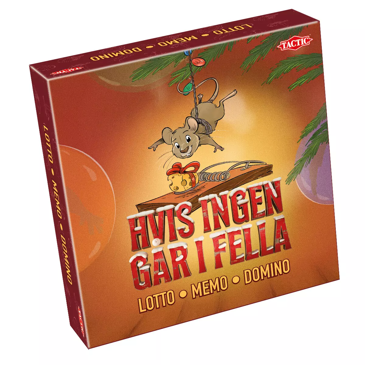 Hvis ingen går i fella 3 i1 lotto, memo, domino