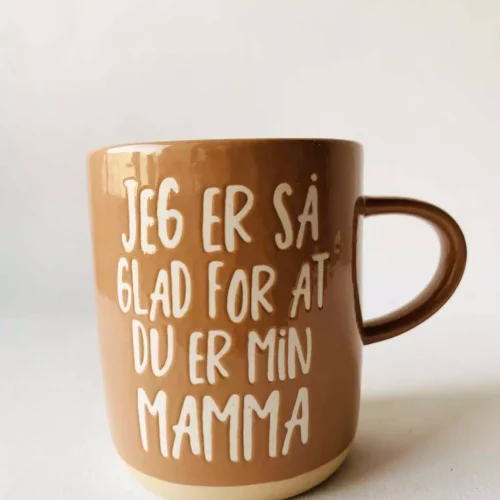 Tekstkrus "Jeg er så glad for-mamma"