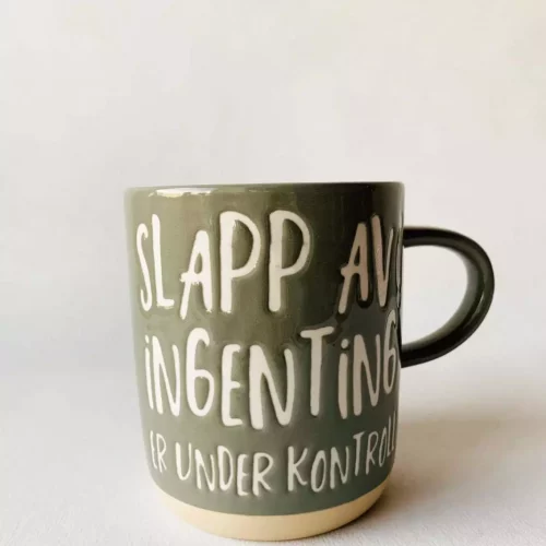Tekstkrus "Slapp av!"