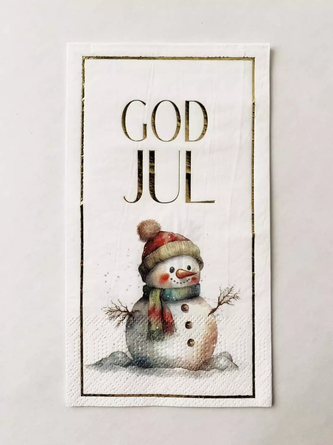 Serviett "god jul"