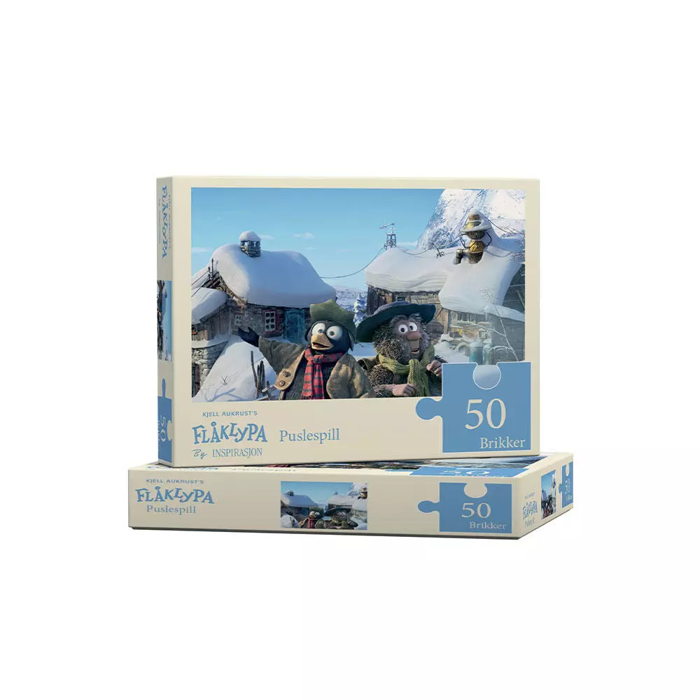 Flåklypa Puslespill 50 Huset