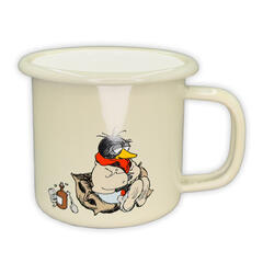 Flåklypa Emaljekopp Solan syk 2,5dl.