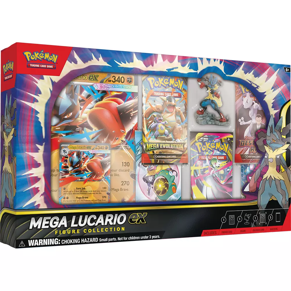 Poke Box Mega Lucario EX Figure