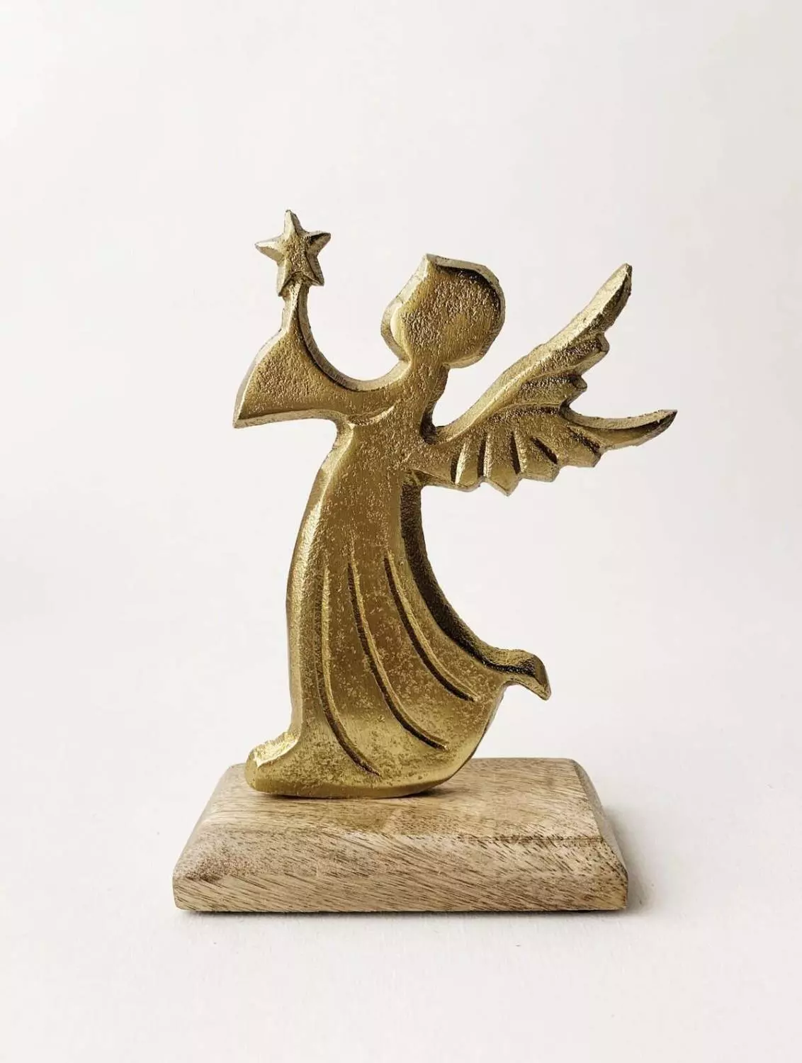 Tre emaljert brunt h 47 cm