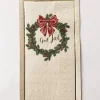 Serviett "god jul» krans