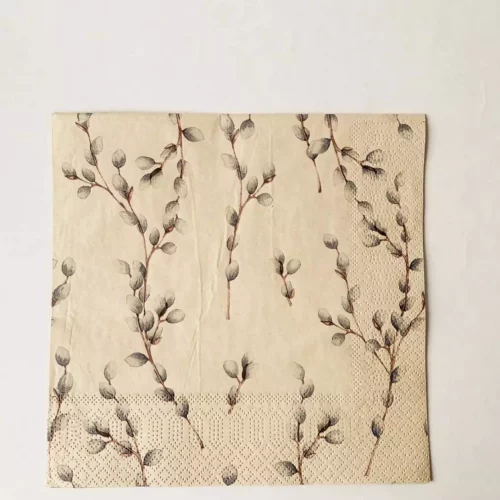 Middagsserviett gåsunger