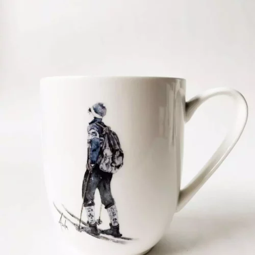 Krus Gabriel på ski