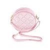 VESKE RUND ROSA M/PERLER TINKA PRETTY PURSE