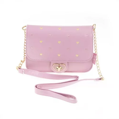 VESKE ROSA M/HJERTER TINKA PRETTY PURSE