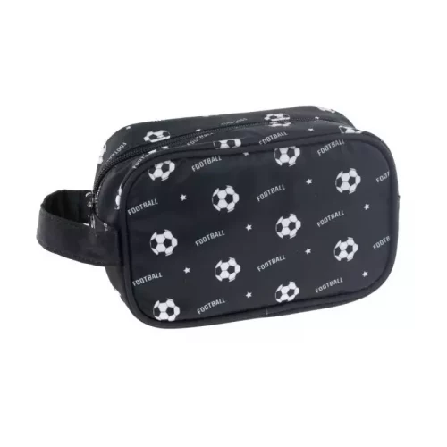 TOALETTVESKE FOTBALL SORT TINKA TRAVEL