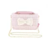 VESKE ROSA M/HVIT SLØYFE TINKA PRETTY PURSE