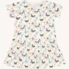 HCFuia Butterfly kjole - Ivory