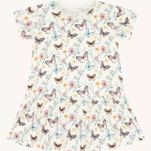 HCFuia Butterfly kjole - Ivory