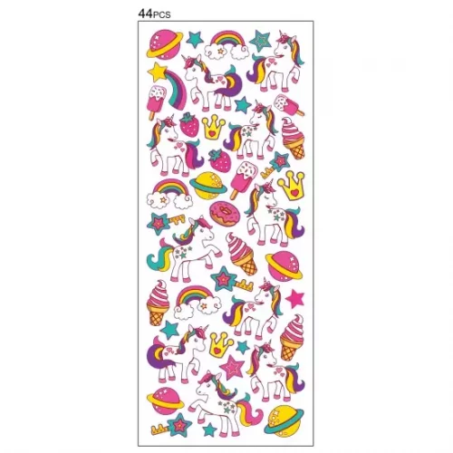 STICKERS UNICORN/REGNBUE TINKA